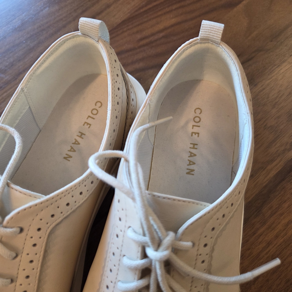 Cole Haan $225 MSRP Zerogrand Meritt Wingtip Oxford Women's Shoes, Size 8 - Picture 6 of 16
